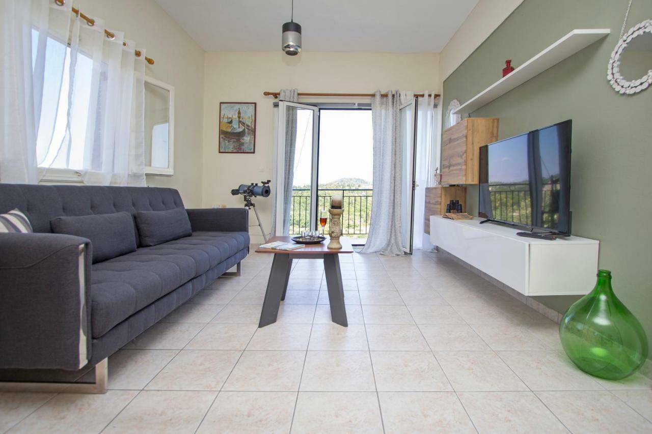 Luxury Skyline Apartment Pelekas Eksteriør bilde